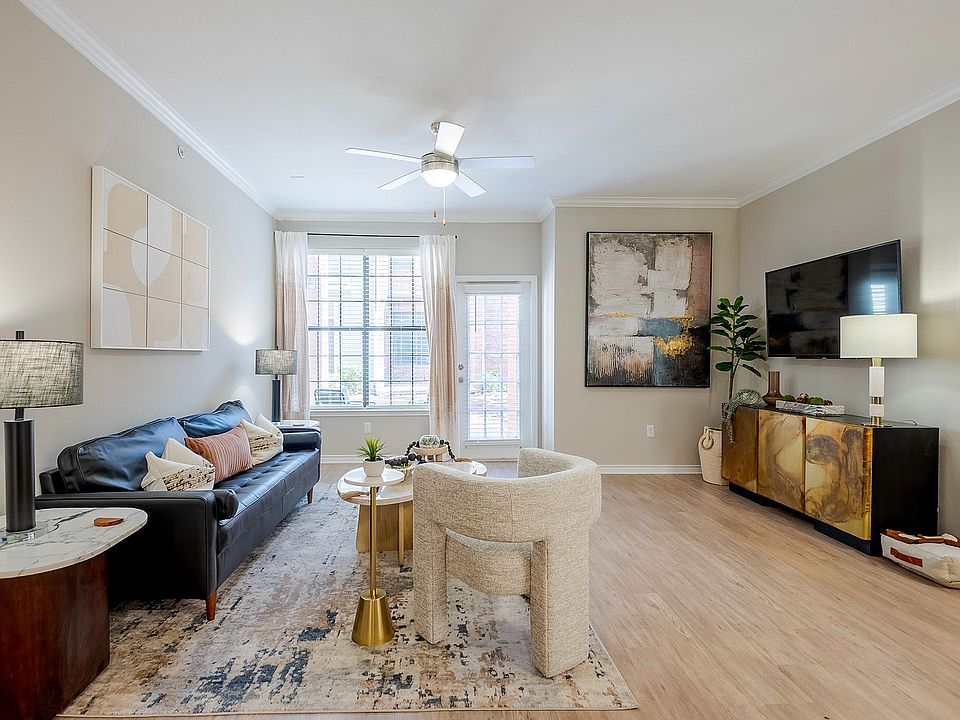 Newly Renovated Living Room with Gorgeous Hardwood Style Flooring