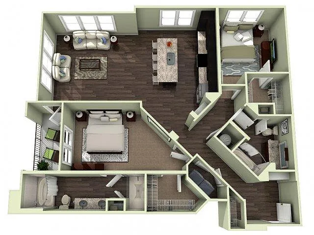 Floor plan SANDERLING