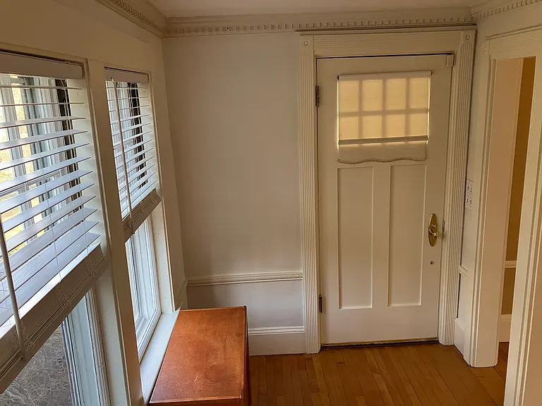 front door to foyer and living room