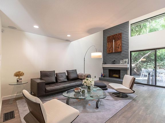 Living room, also looking out to backyard