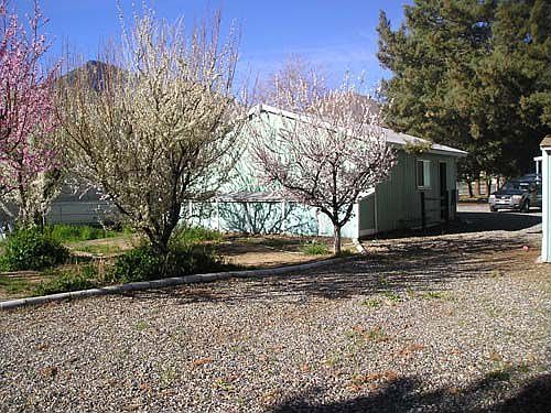 Rear driveway from RV parking