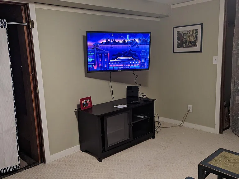 Basement TV room