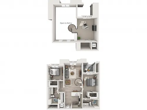 Floor plan B3M