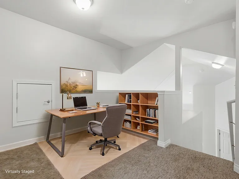 Loft on 2nd floor, virtural staged