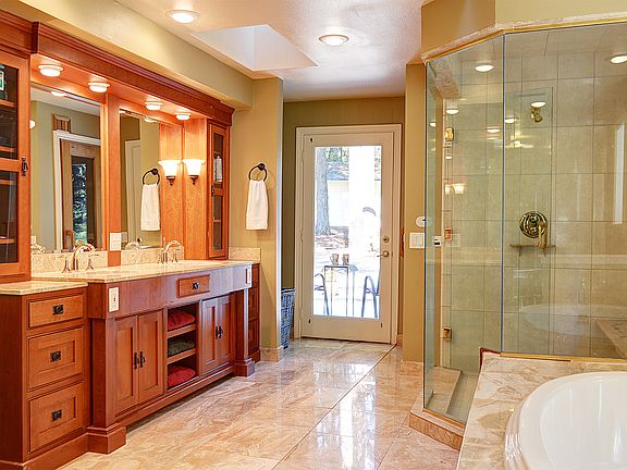 teak wood cabinetry