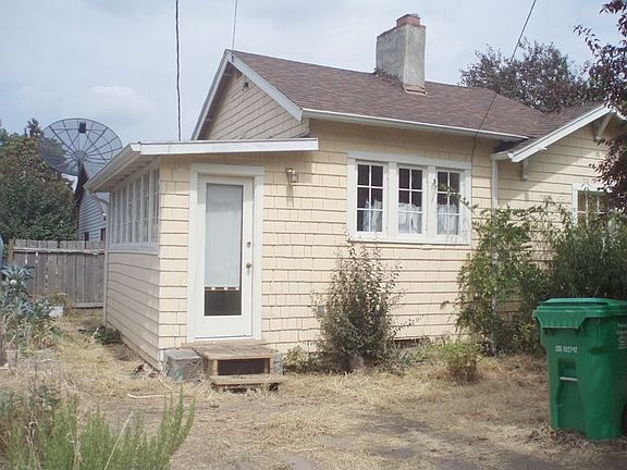 back entrance near driveway