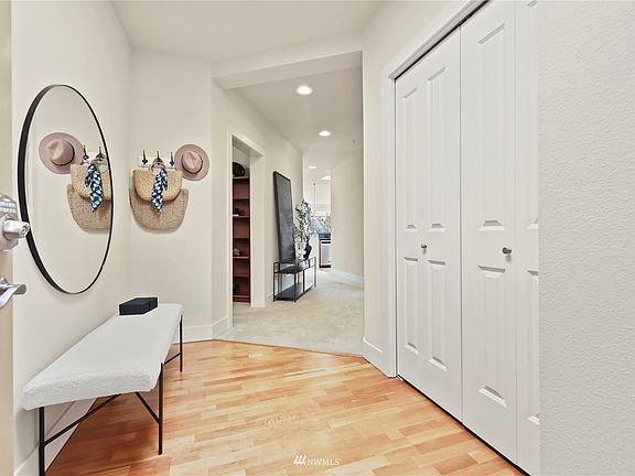 Front Entry w/ Hardwood Floors.