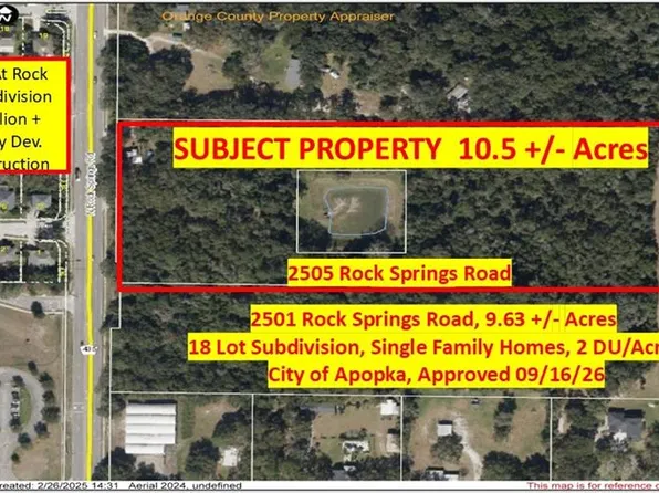 2505 ROCK SPRINGS ROAD LOT 108, APOPKA, FL 32712