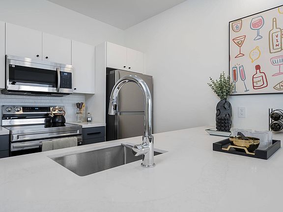 Kitchen Appliances and Sink