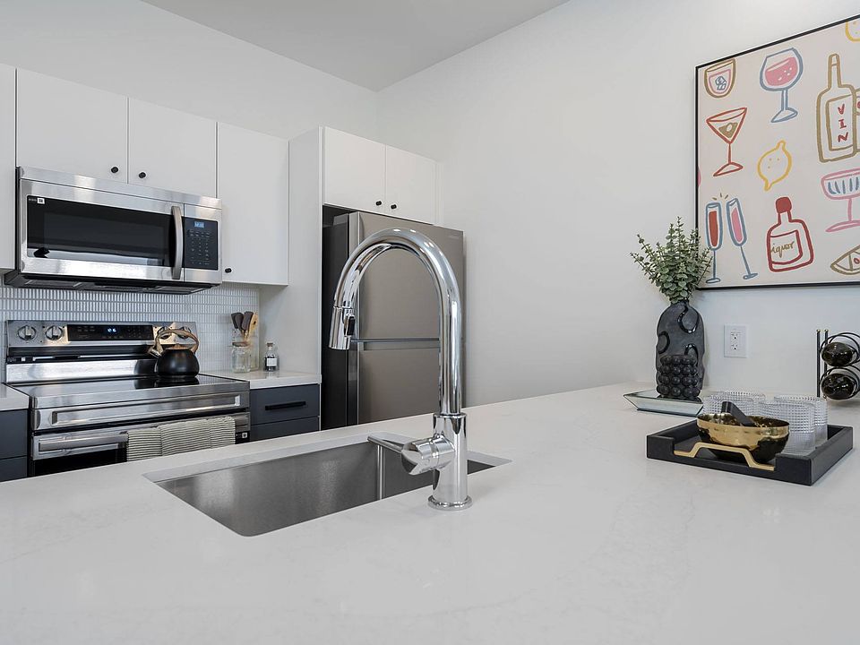 Kitchen Appliances and Sink