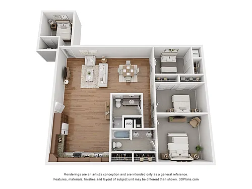 Floor plan D1