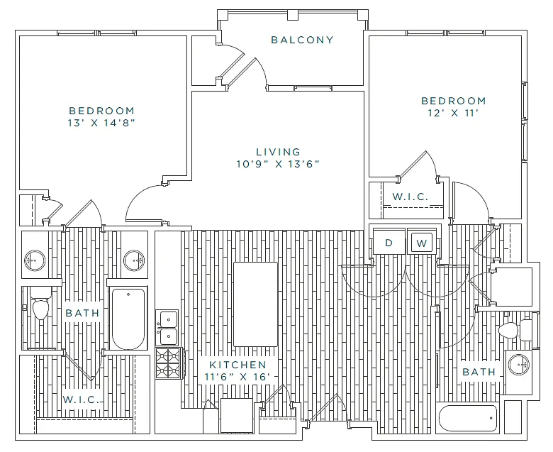 Floor plan B6