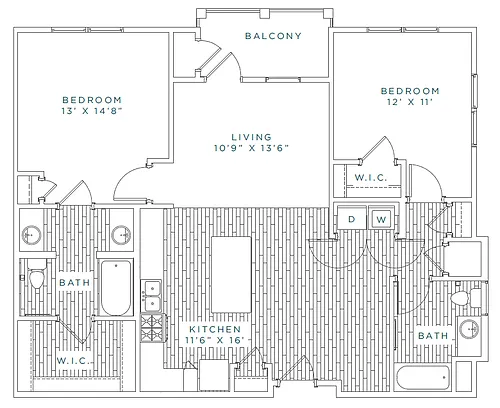Floor plan B6