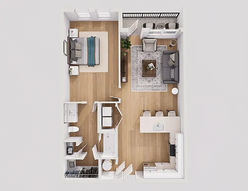 Floor plan A1HC