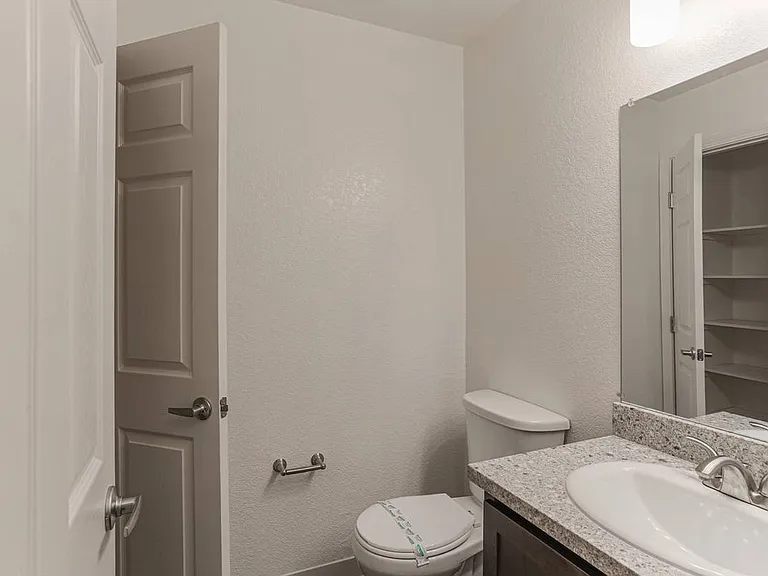 Remodeled bathrooms.