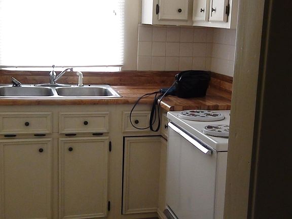 Galley Kitchen with pantry