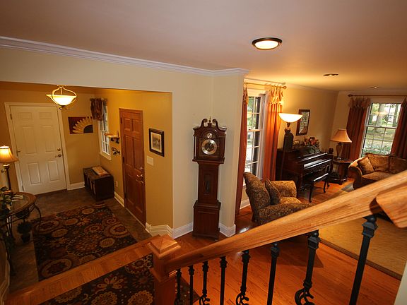 Foyer and Living Room