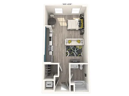 Floor plan 208