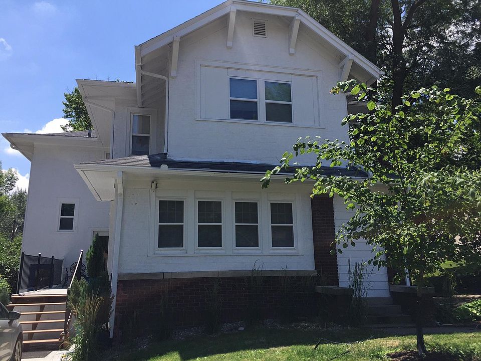 Front Apartment with all the windows the deck is to the lef