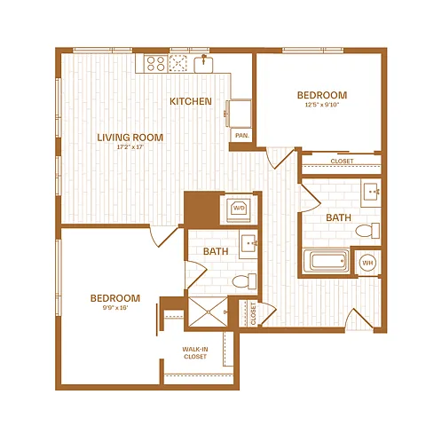 Floor plan B21