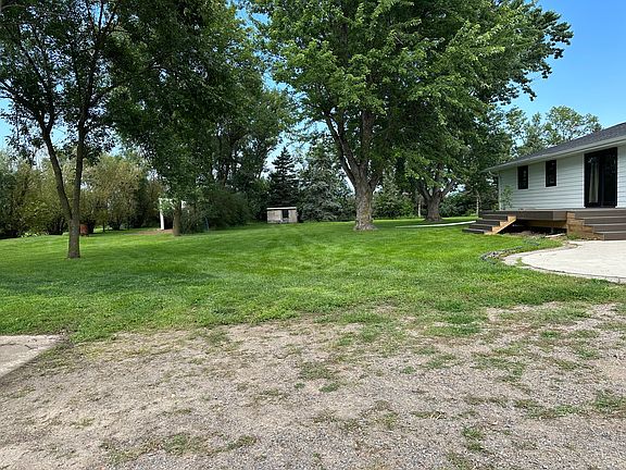 Chicken coop and extra small shed pictured on the acreage.