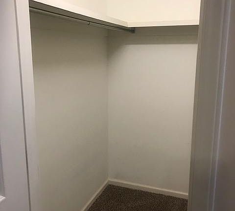 Master walk-in closet