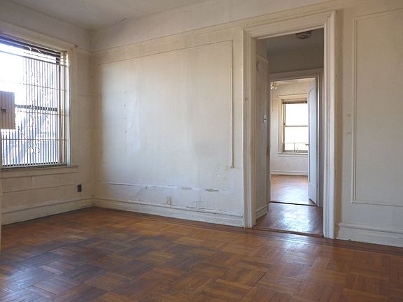 view from living room to bedroom