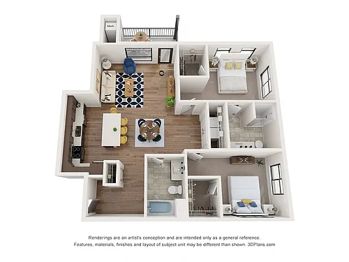 Floor plan Channel
