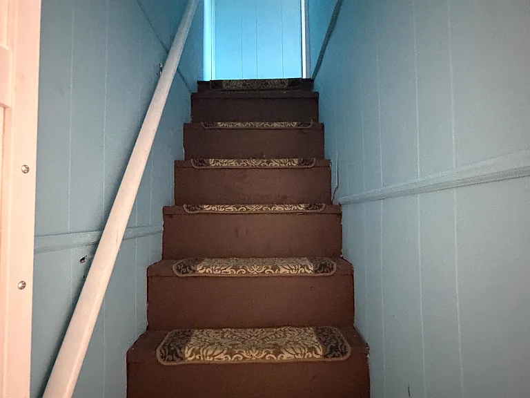 Private staircase to 3rd floor bedroom
