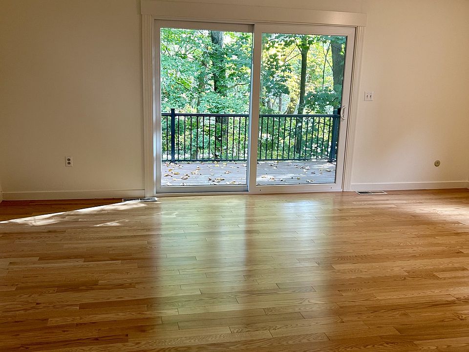 Living Room with Private Deck.