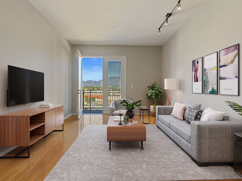 Private balconies featured in select homes