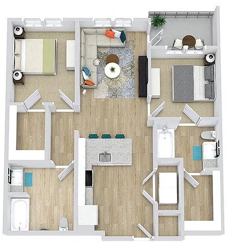 Floor plan Palmetto