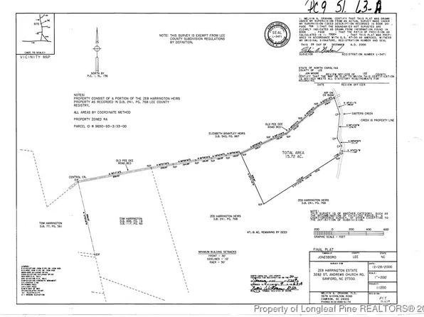 Saint Andrews Church Rd, Sanford, NC 27330