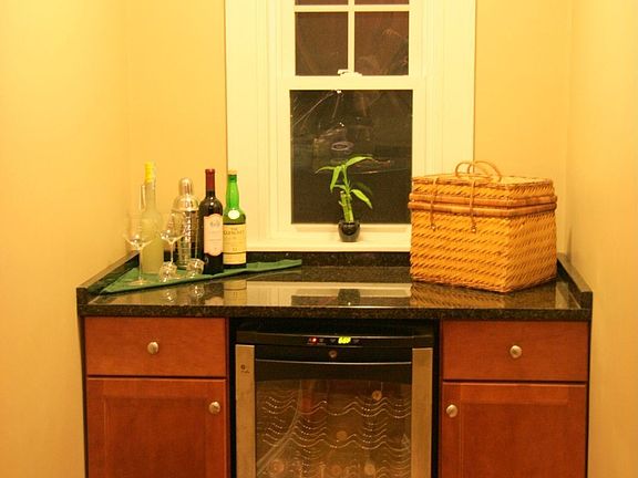 Wine Chiller and Cabinetry