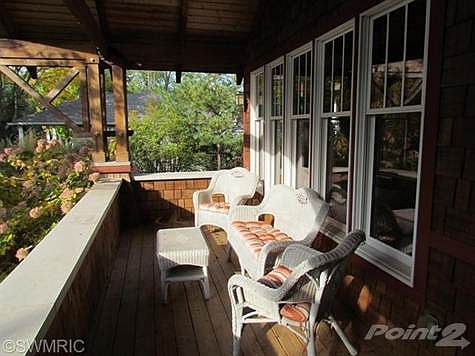 Summers are better sitting on your front porch.  Private front yard.