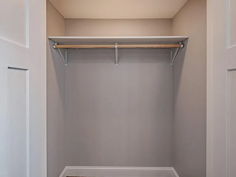 Large closet in the master bedroom