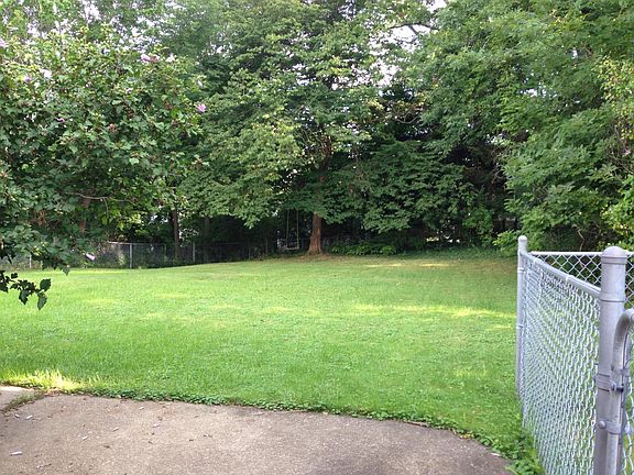 Large fenced back yard