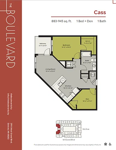 Floor plan Cass