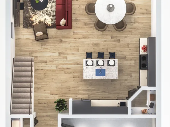 Standard Unit - Interior Plan, The Grove at Celebration Point