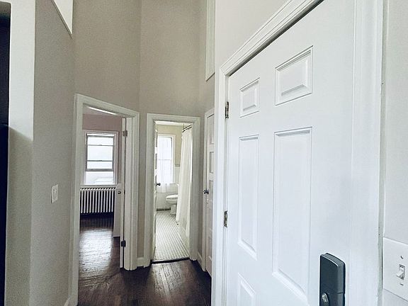 Walkway to bedroom and bathroom