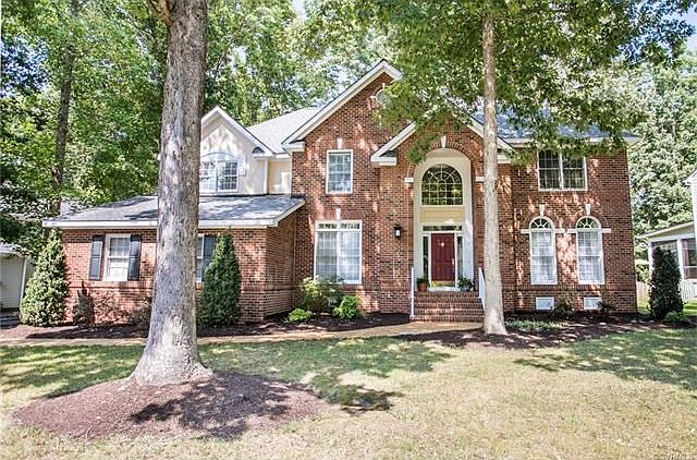 Welcome home. Brick and hardiplank exterior recently refurbished and painted.