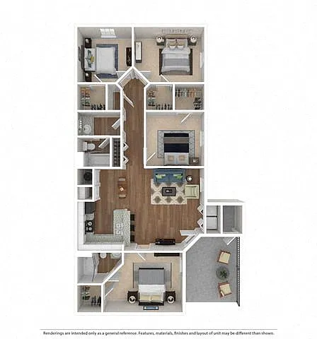 Floor plan The Travis
