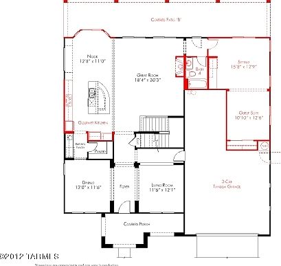 2nd image of 3452 W Desert Peace Dr W
