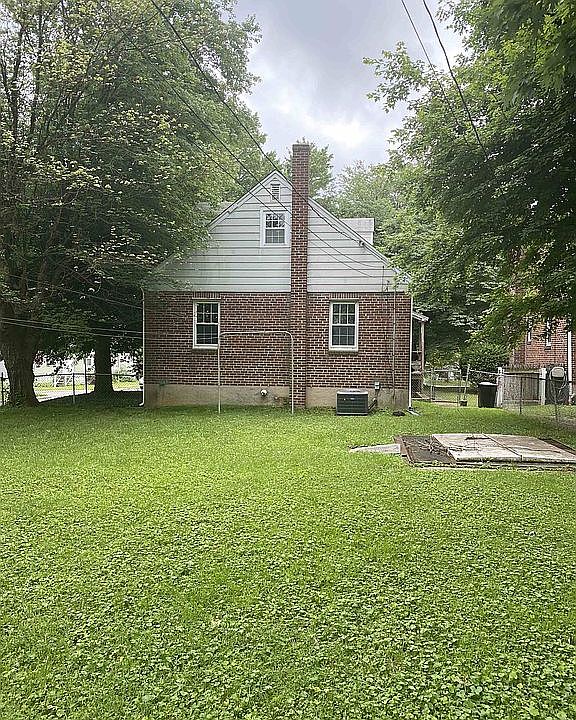 Fenced back yard