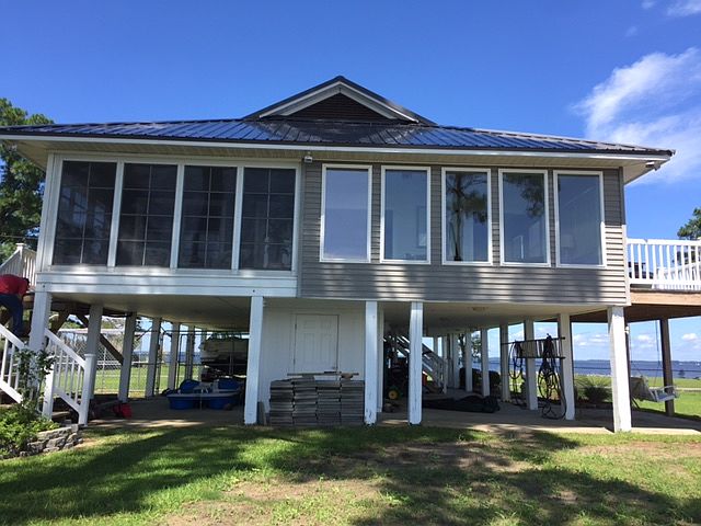 Front side on South creek