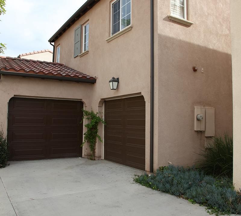 Driveway and garages
