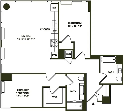 Floor plan 2E