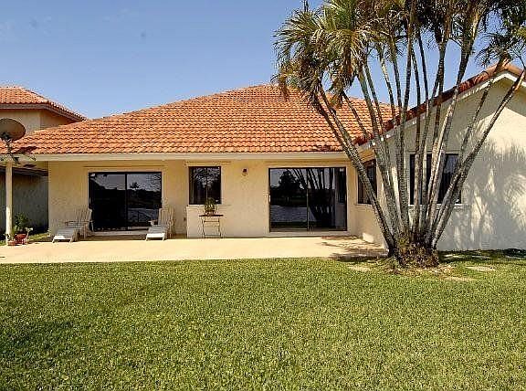 Back Yard with Plenty of Room for a Pool.