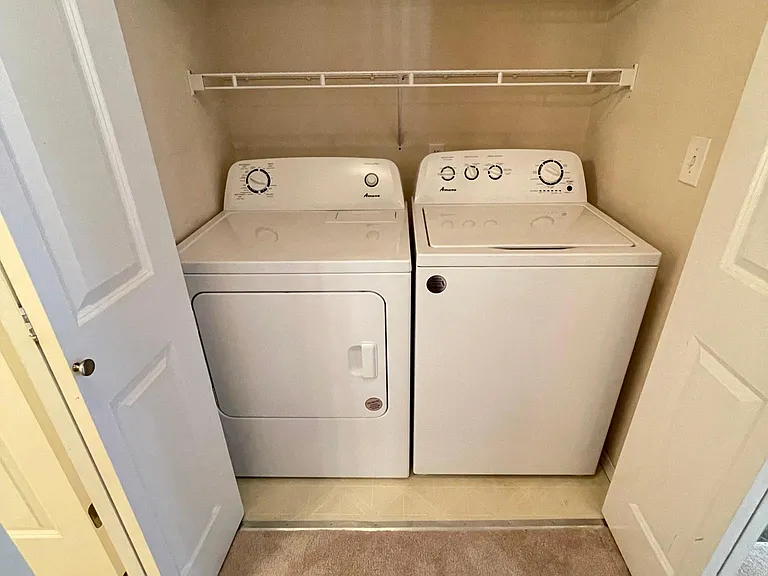 Enclosed washer and dryer