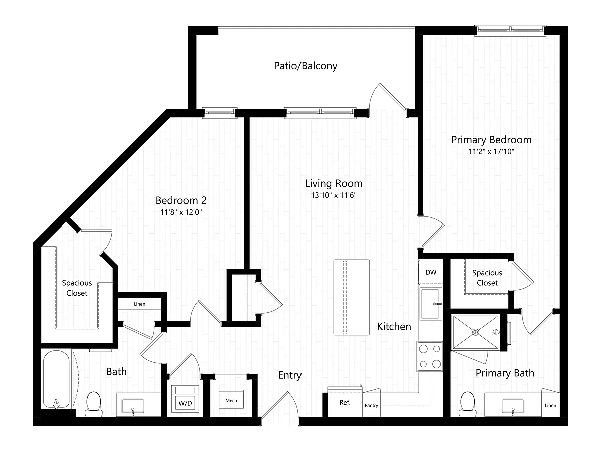 Floor plan B6